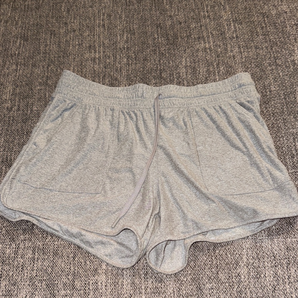 Athletic Works Light Gray Women's Athletic Shorts